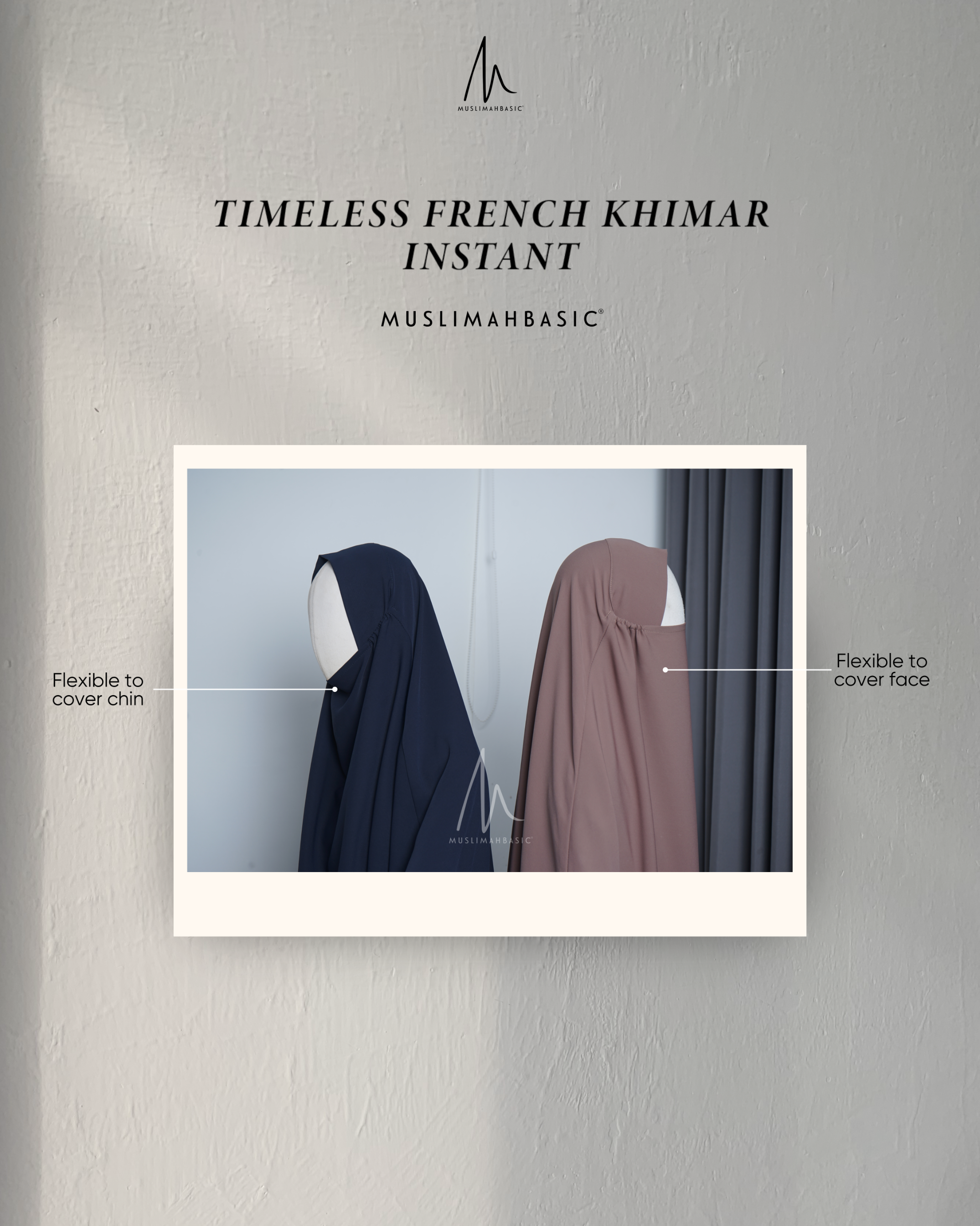 French Khimar Instant Timeless Zura Anti UV