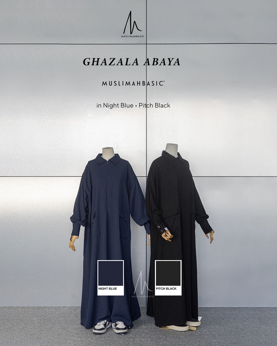 Ghazala Abaya Zura Anti UV