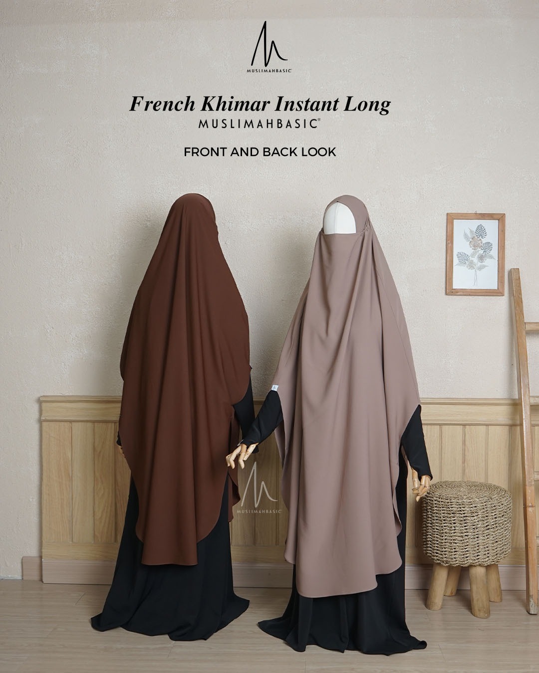 French Khimar Instant Long