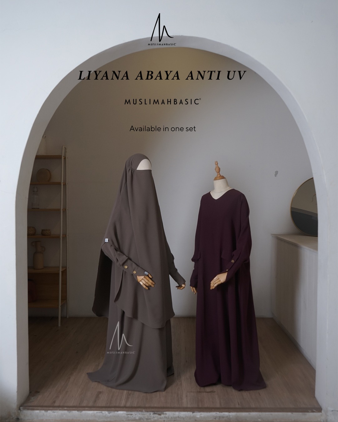 liyana Abaya Almahya Anti UV