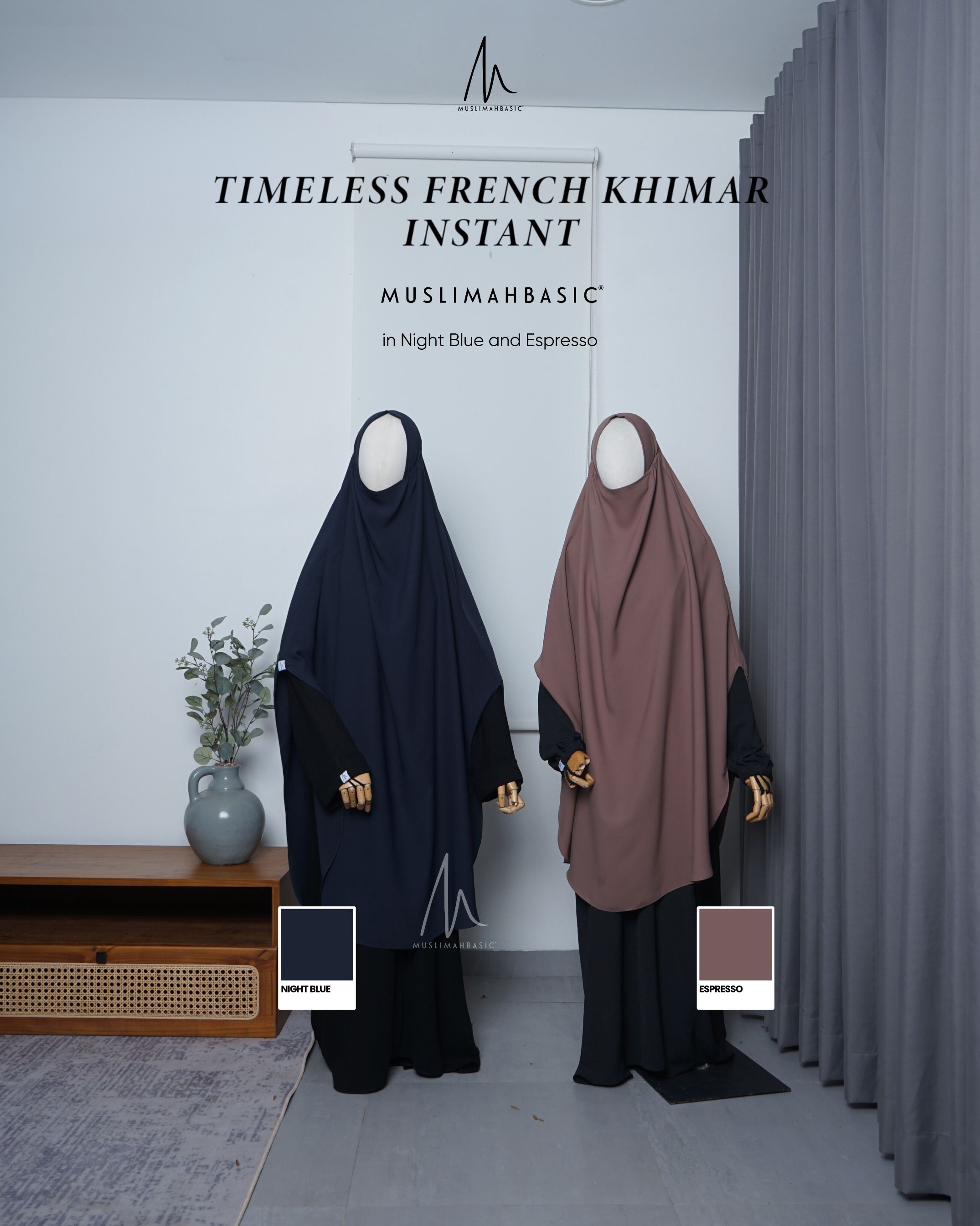 French Khimar Instant Timeless Zura Anti UV