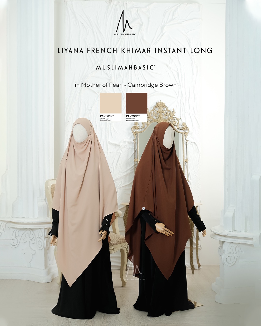 Liyana French Khimar Instant Long