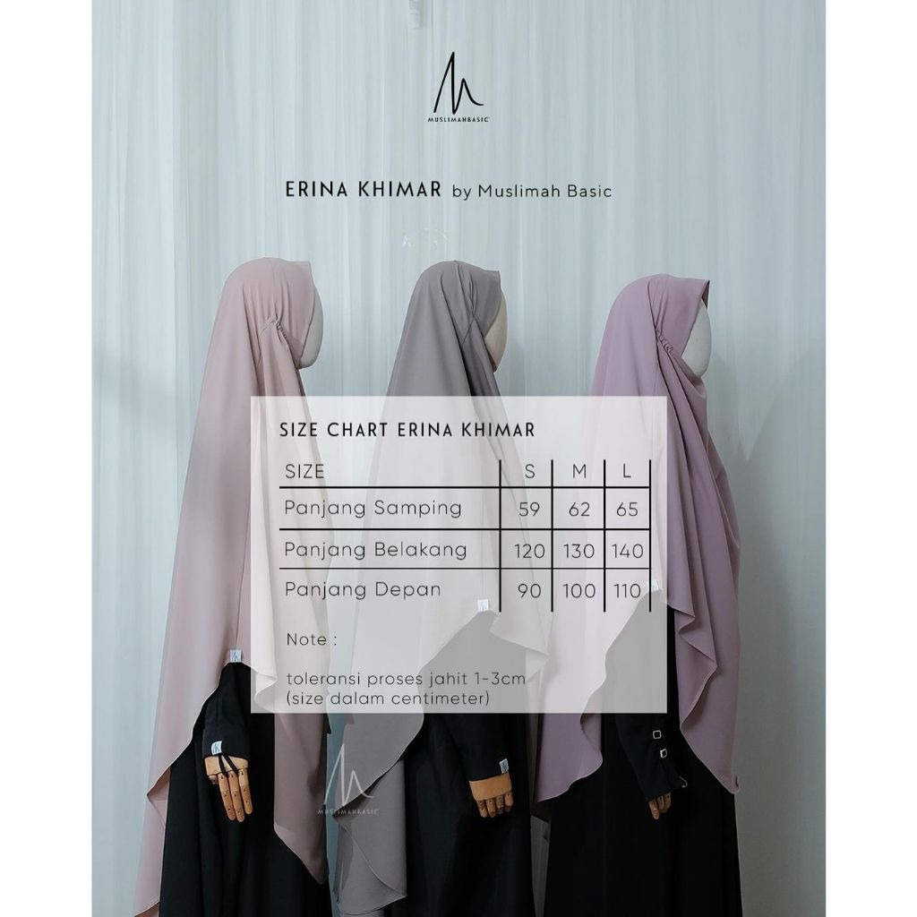French Khimar Instant Erina