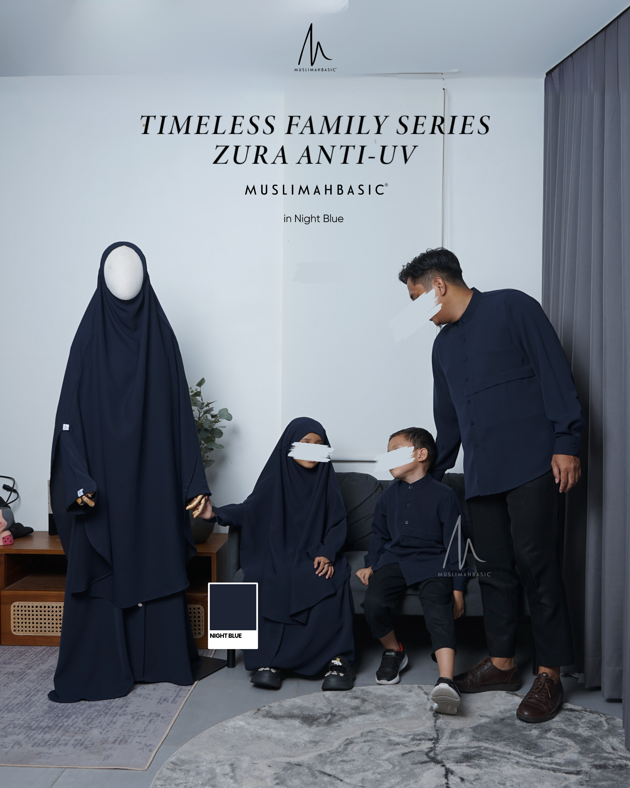 Abaya Timeless Zura Anti UV