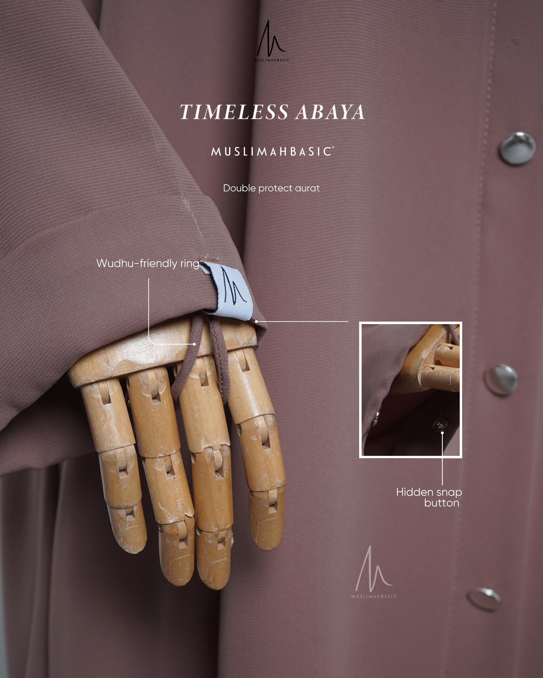 Abaya Timeless Zura Anti UV