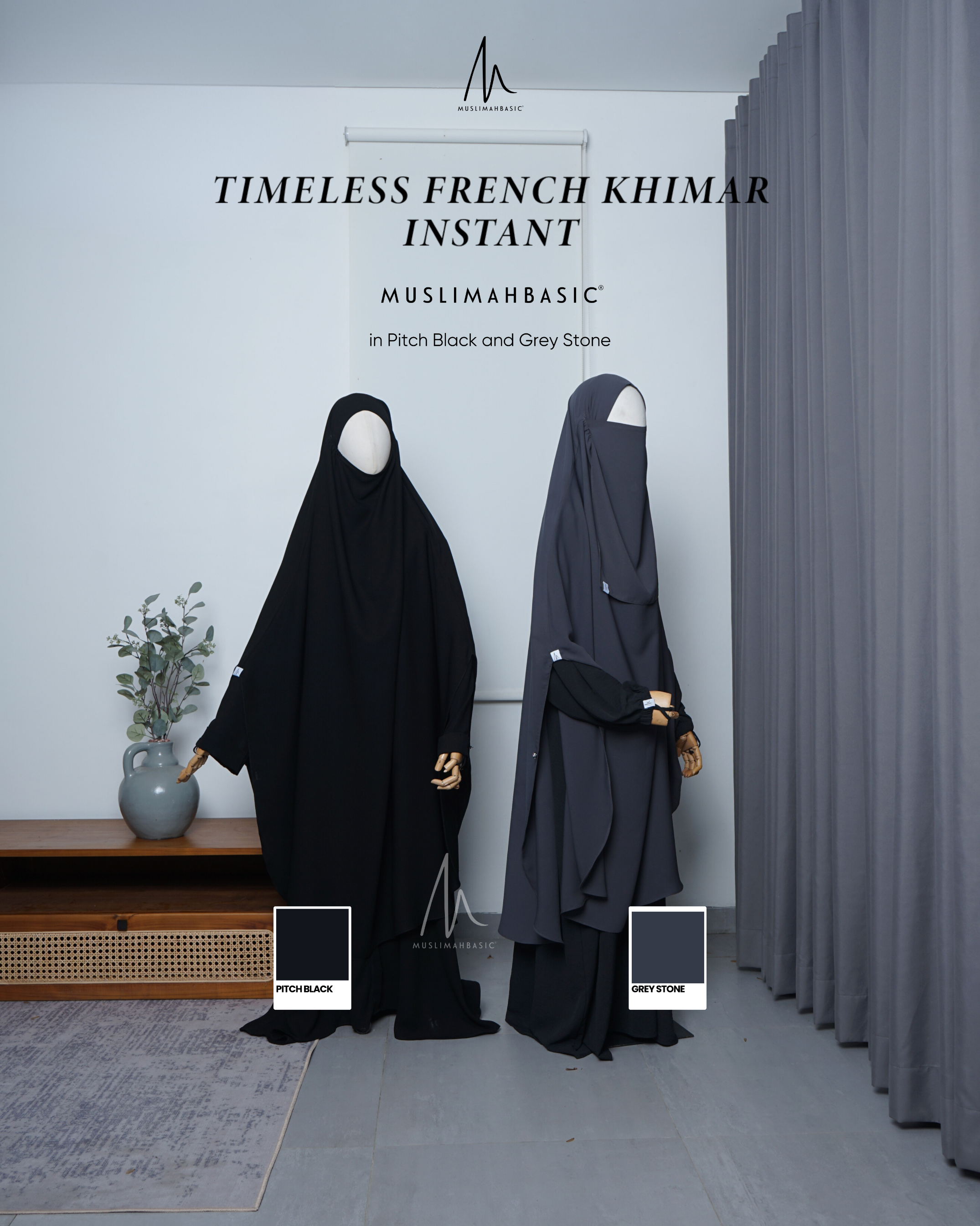 French Khimar Instant Timeless Zura Anti UV