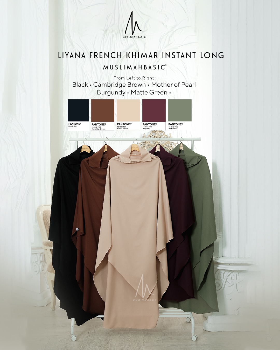 Liyana French Khimar Instant Long