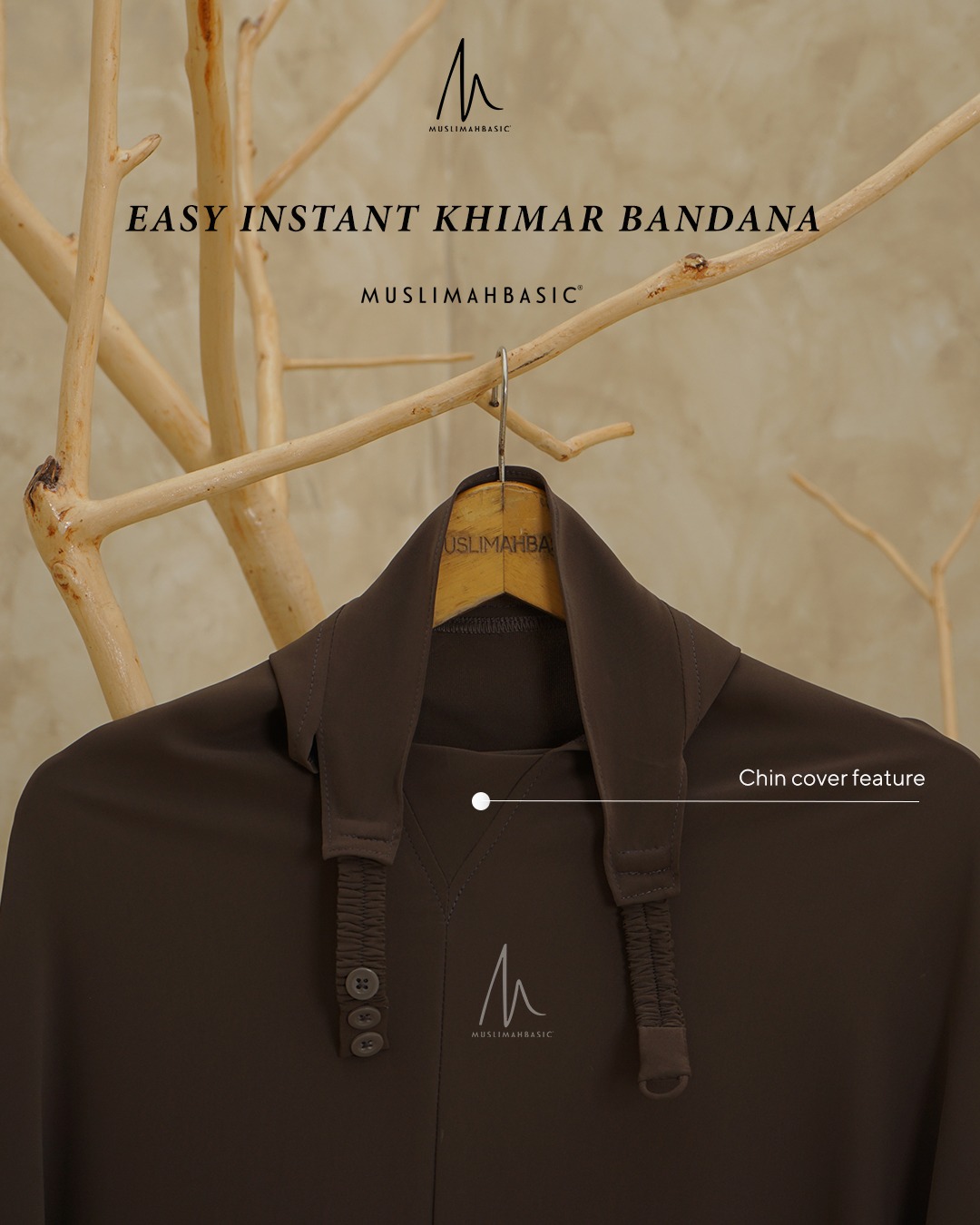 Easy Instan Khimar Bandana