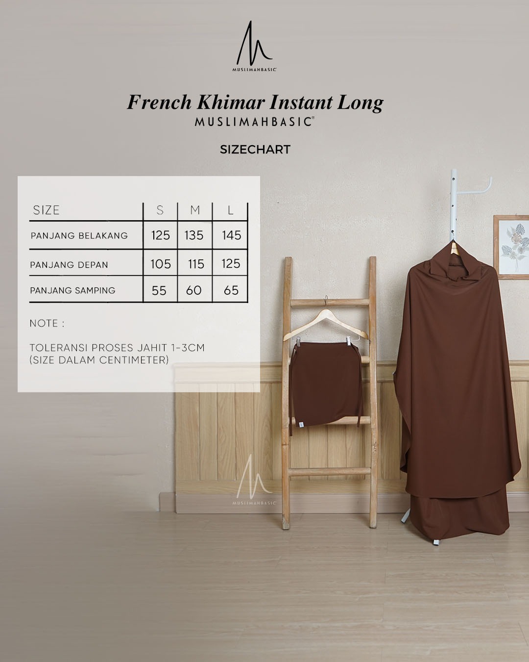 French Khimar Instant Long