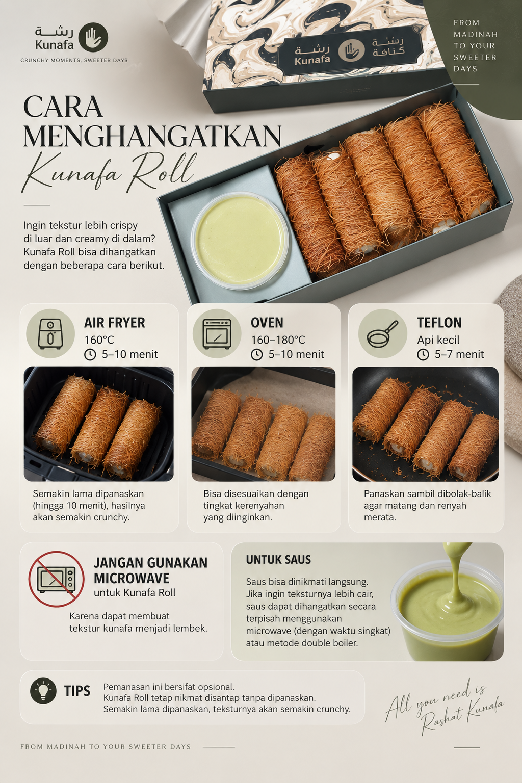 RASHAT KUNAFA ROLL MADINAH 