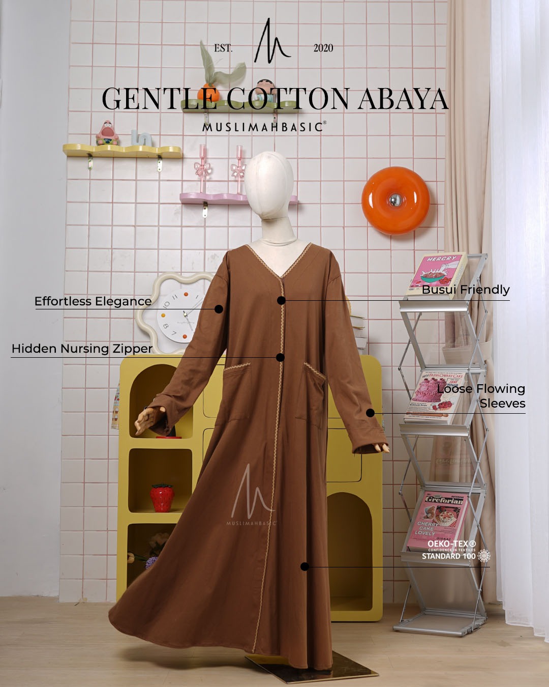Gentle Cotton Abaya