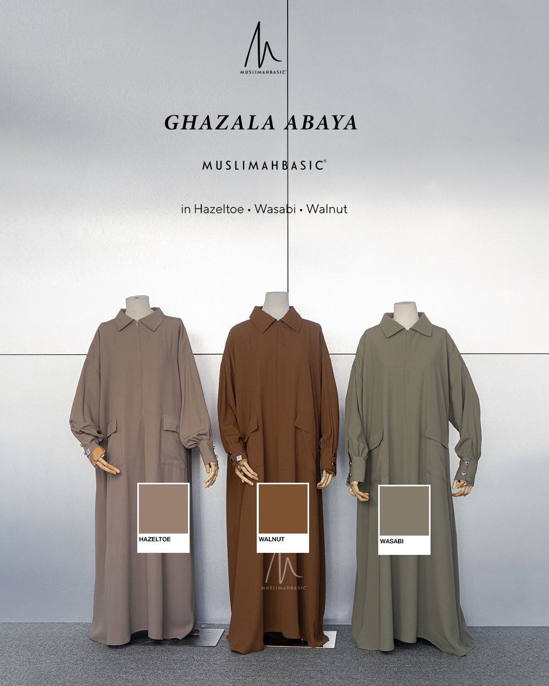 Ghazala Abaya Zura Anti UV