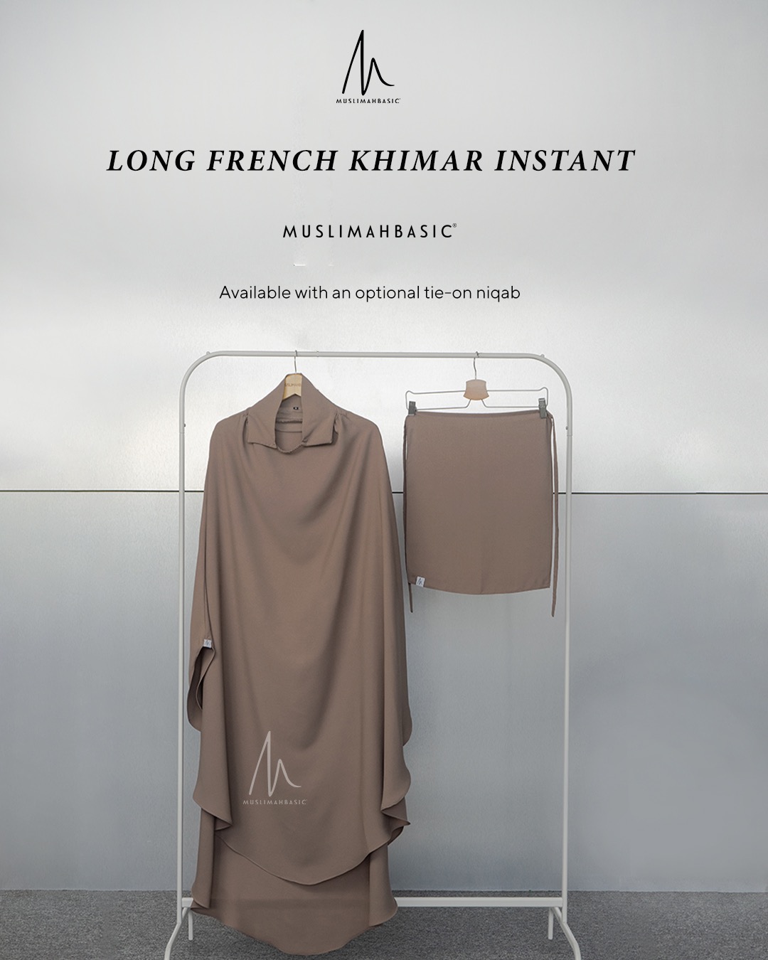 PO - French Khimar Instant Long Ghazala