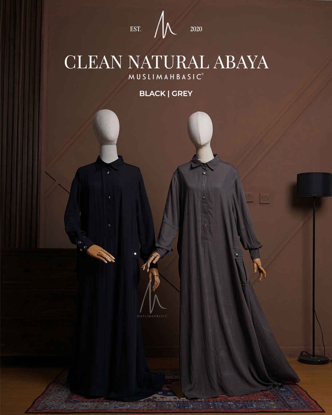 CLEAN NATURAL ABAYA