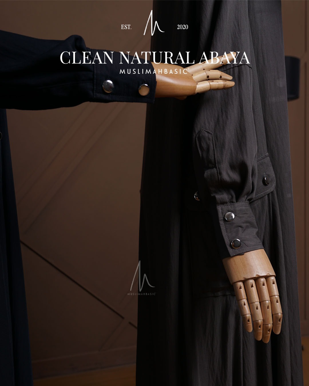 CLEAN NATURAL ABAYA