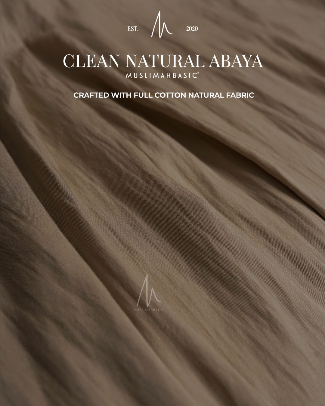 CLEAN NATURAL ABAYA