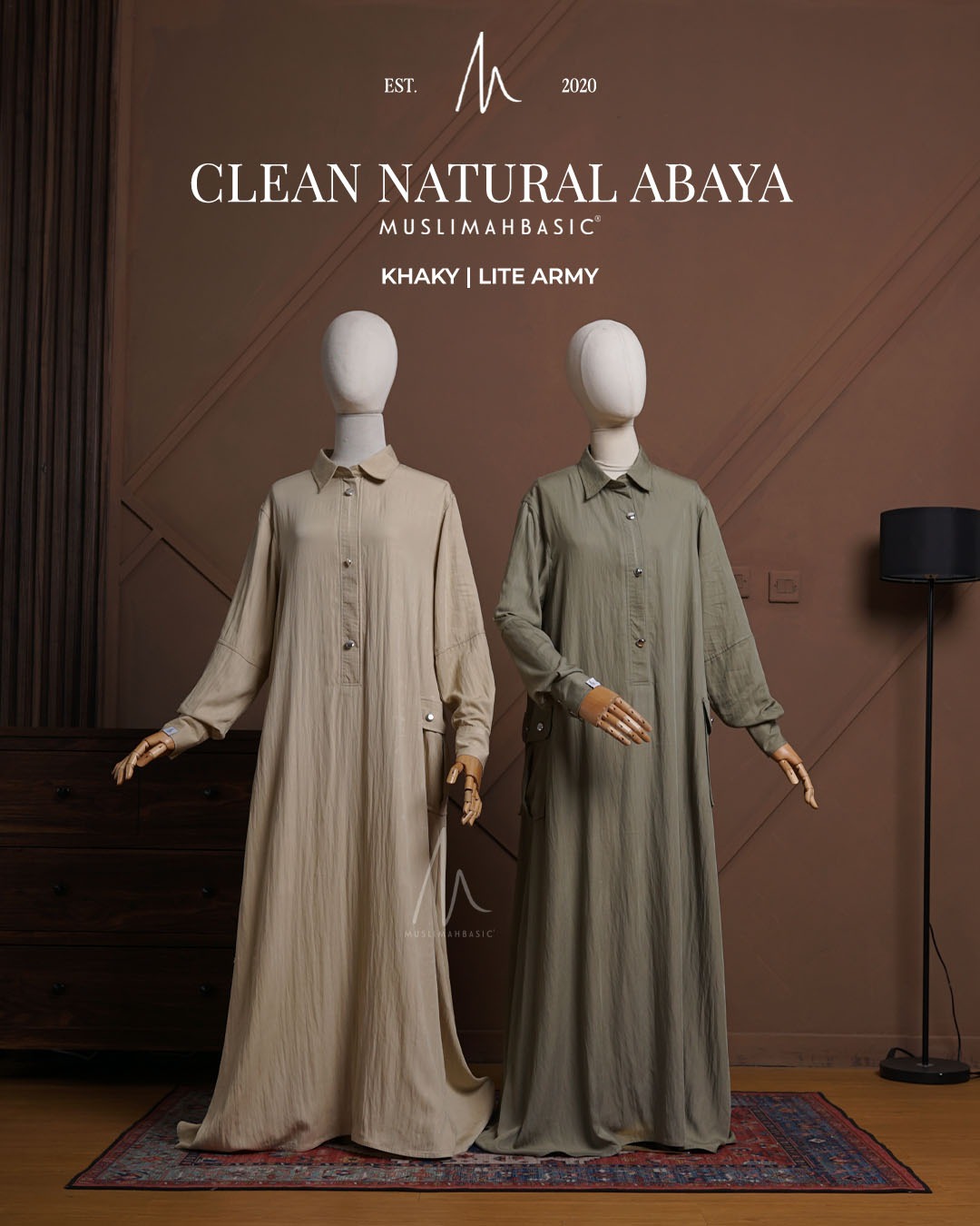 CLEAN NATURAL ABAYA