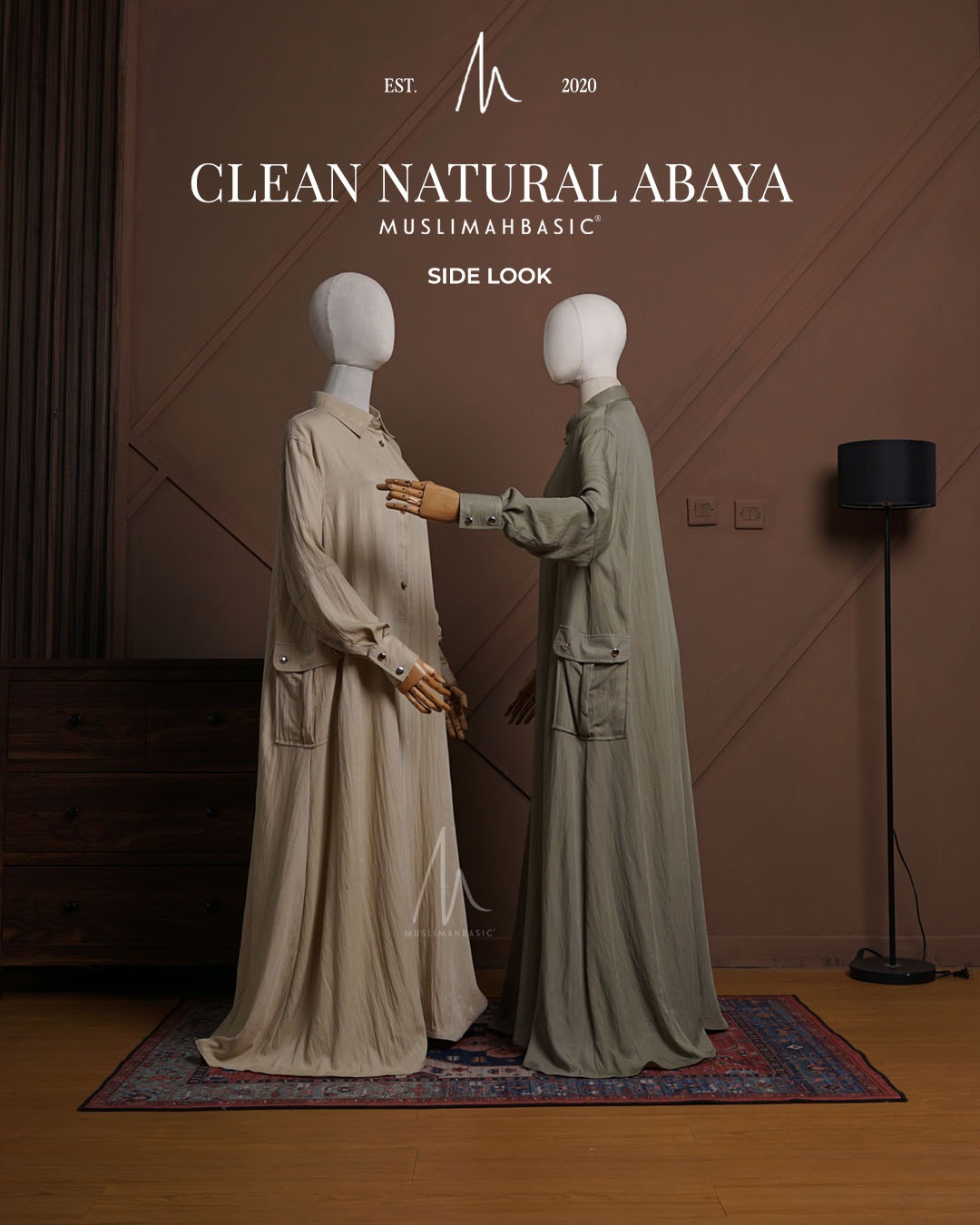 CLEAN NATURAL ABAYA