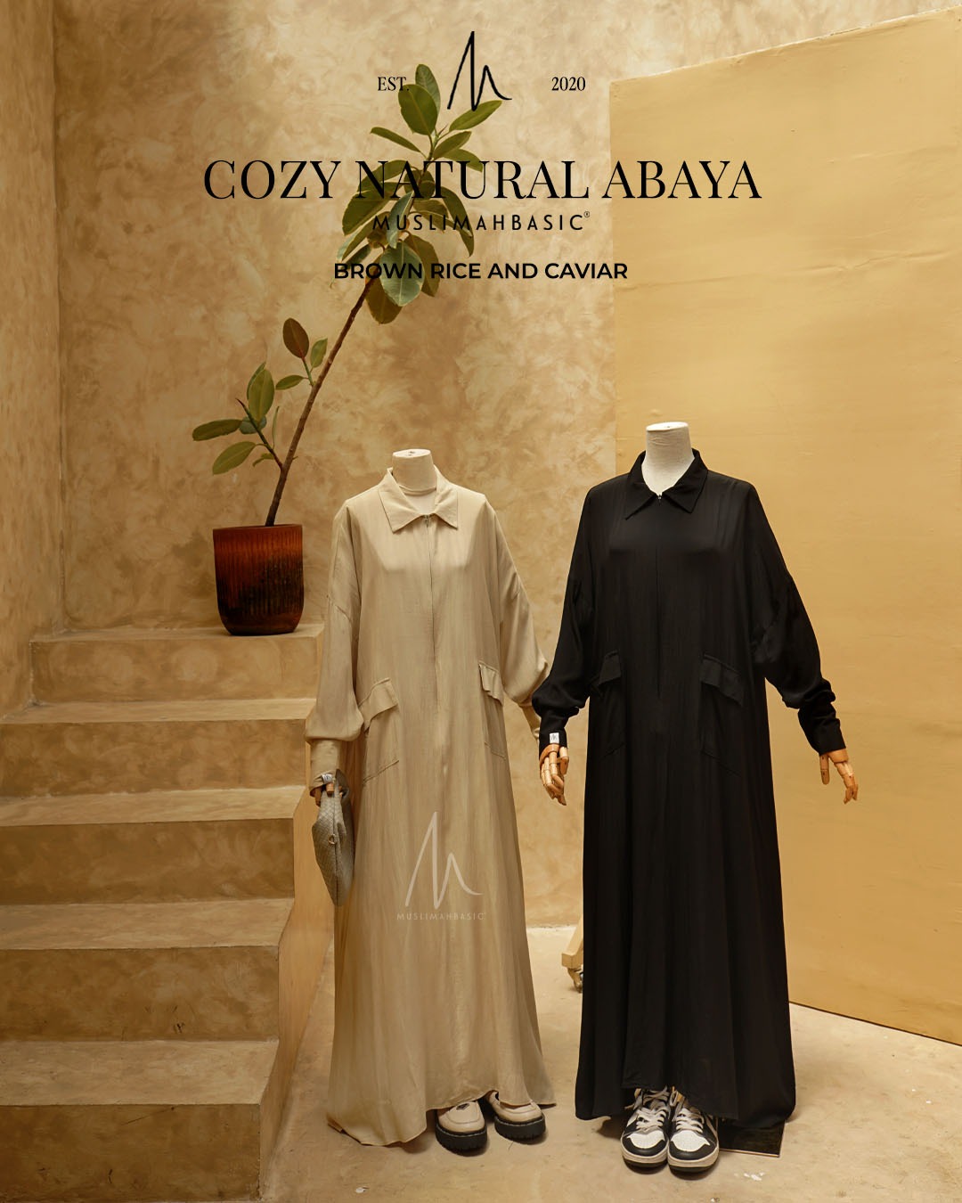 COZY NATURAL ABAYA
