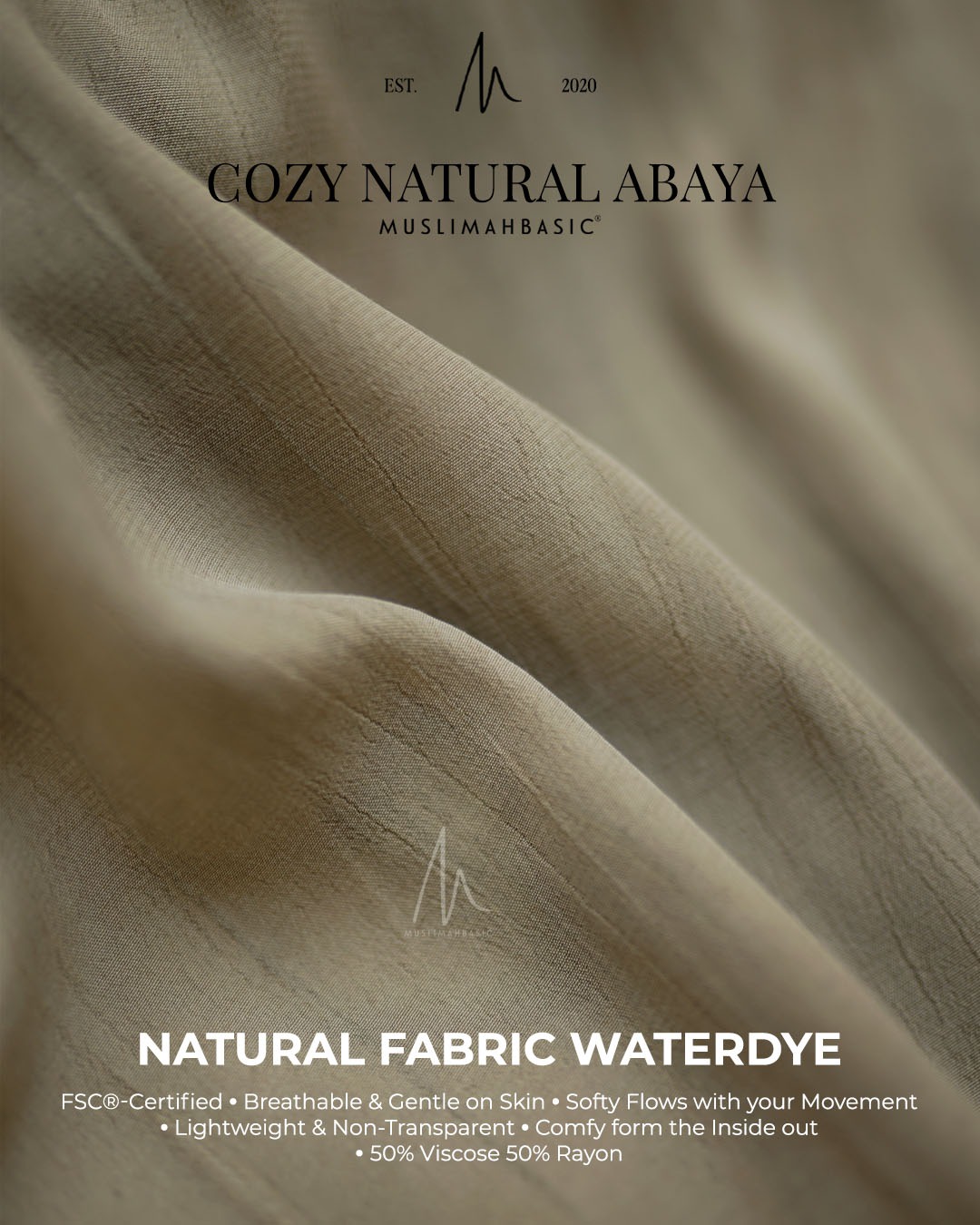 COZY NATURAL ABAYA