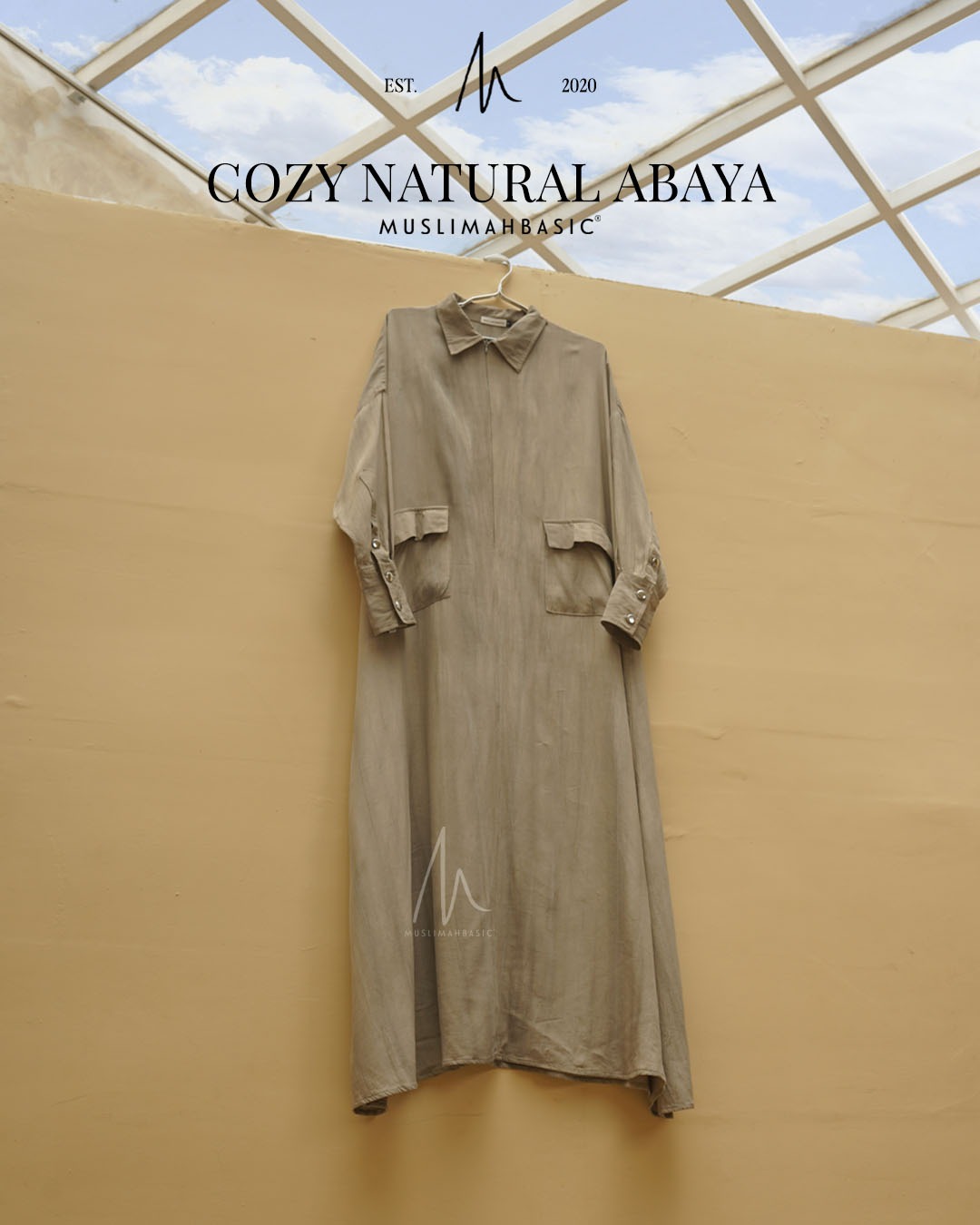 COZY NATURAL ABAYA