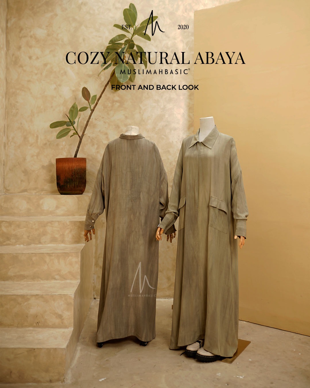 COZY NATURAL ABAYA