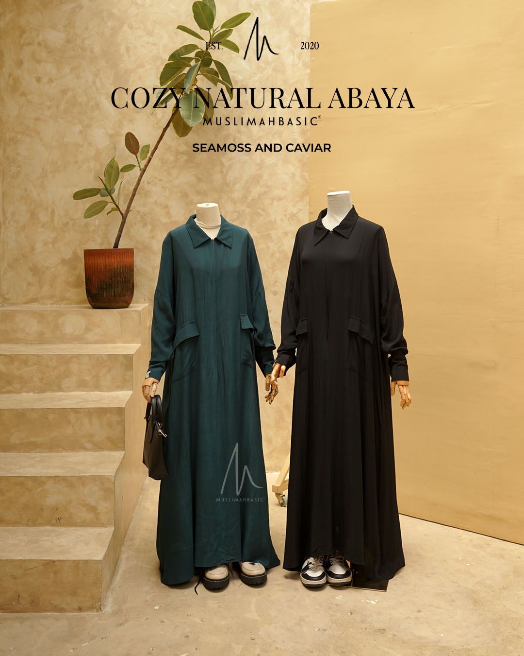COZY NATURAL ABAYA