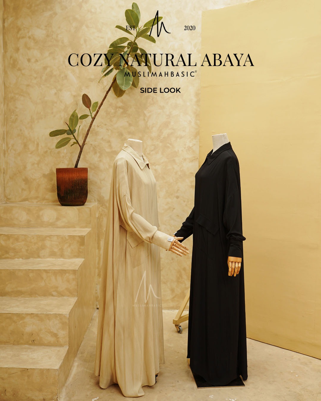 COZY NATURAL ABAYA