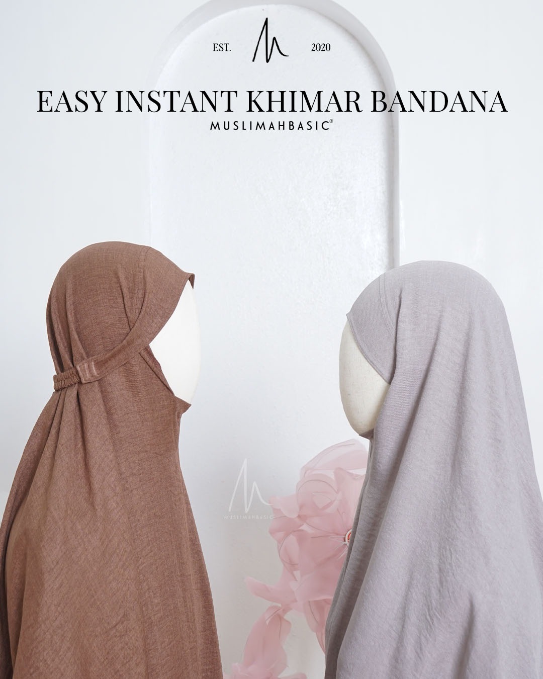 EASY INSTANT KHIMAR BANDANA