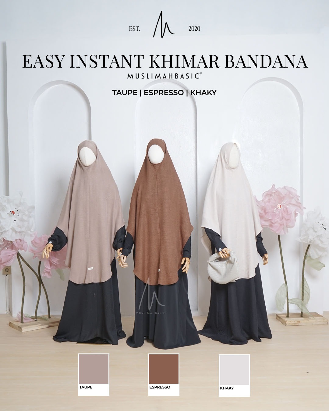 EASY INSTANT KHIMAR BANDANA