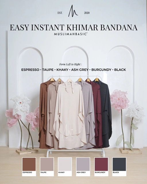 Image of EASY INSTANT KHIMAR BANDANA