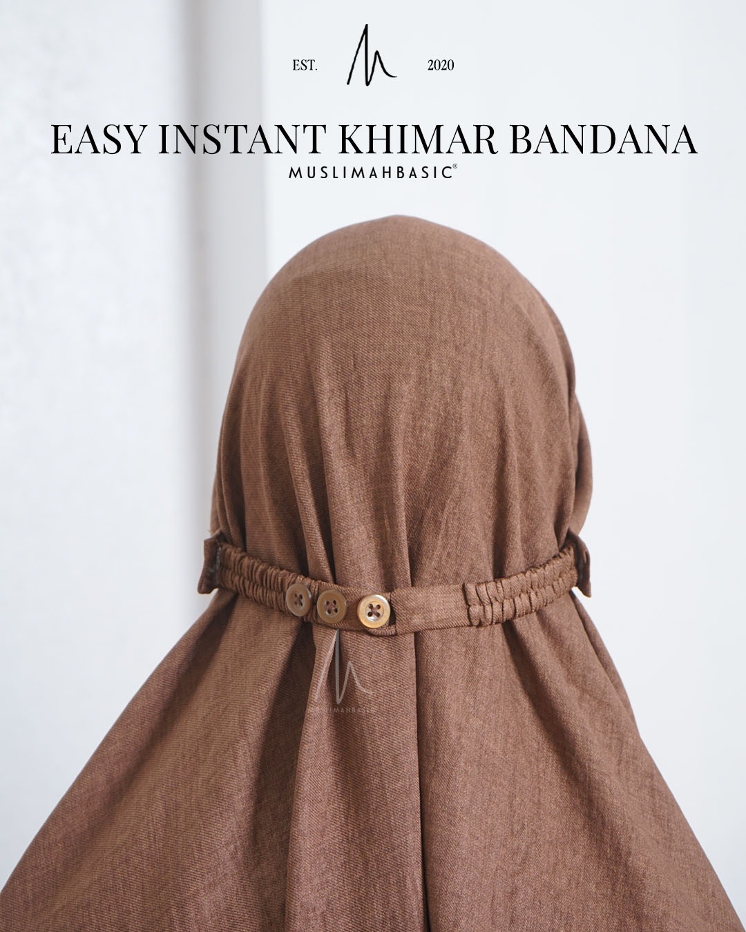 EASY INSTANT KHIMAR BANDANA