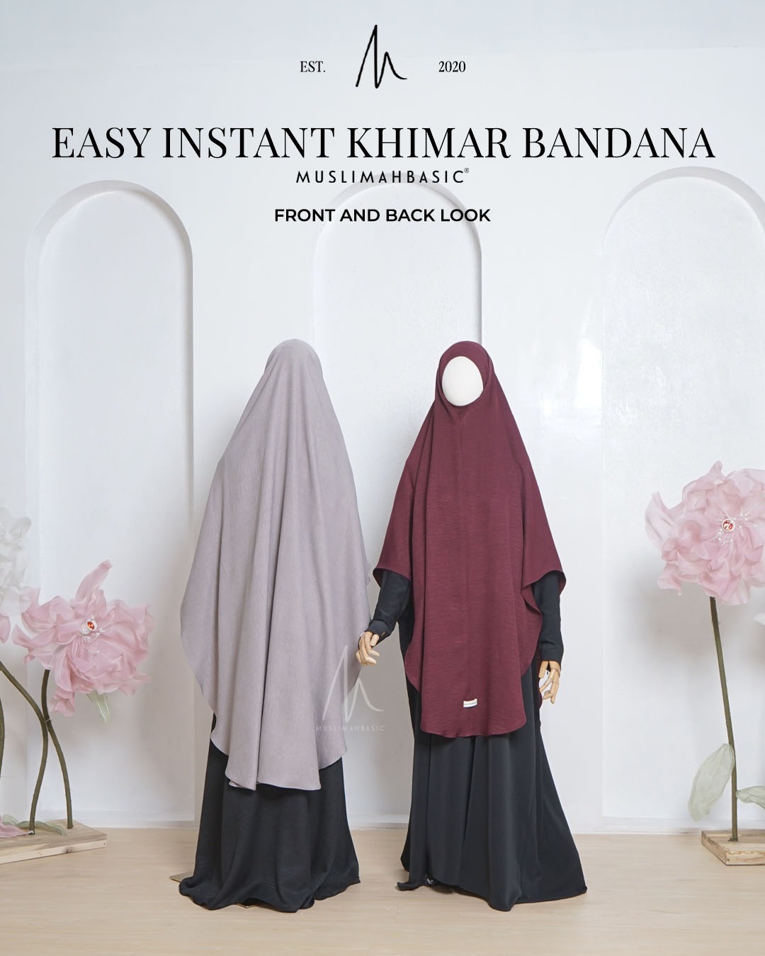 EASY INSTANT KHIMAR BANDANA