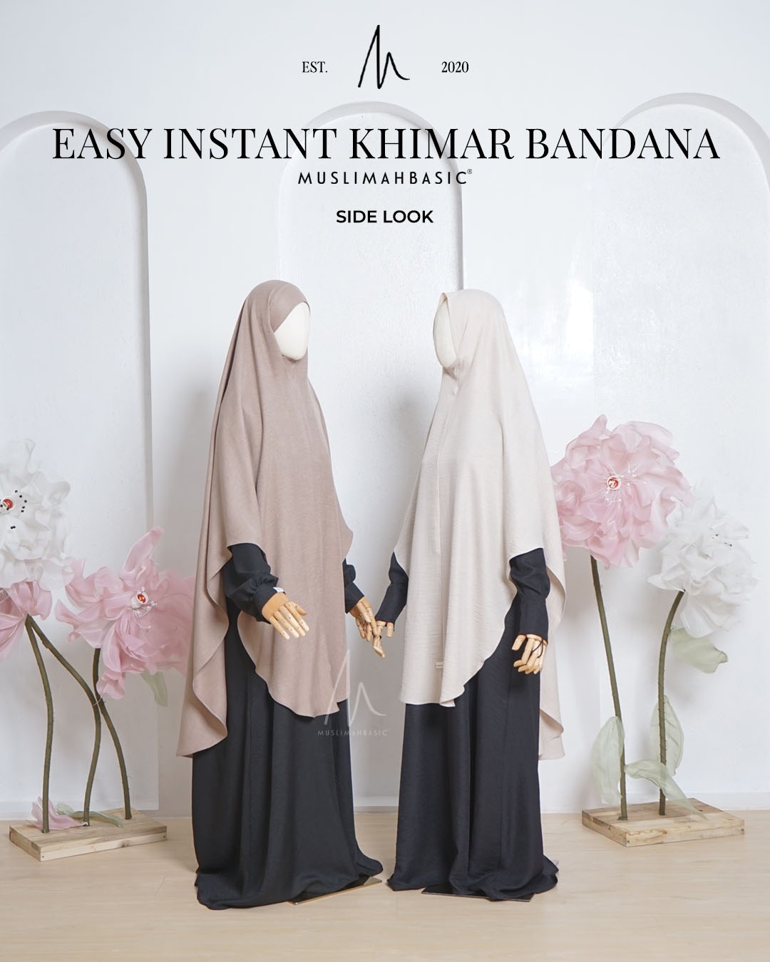 EASY INSTANT KHIMAR BANDANA