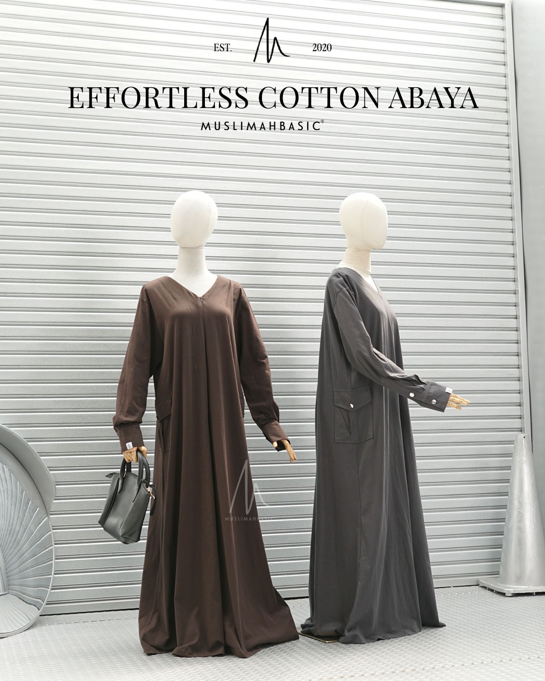 Effortless Cotton Abaya 