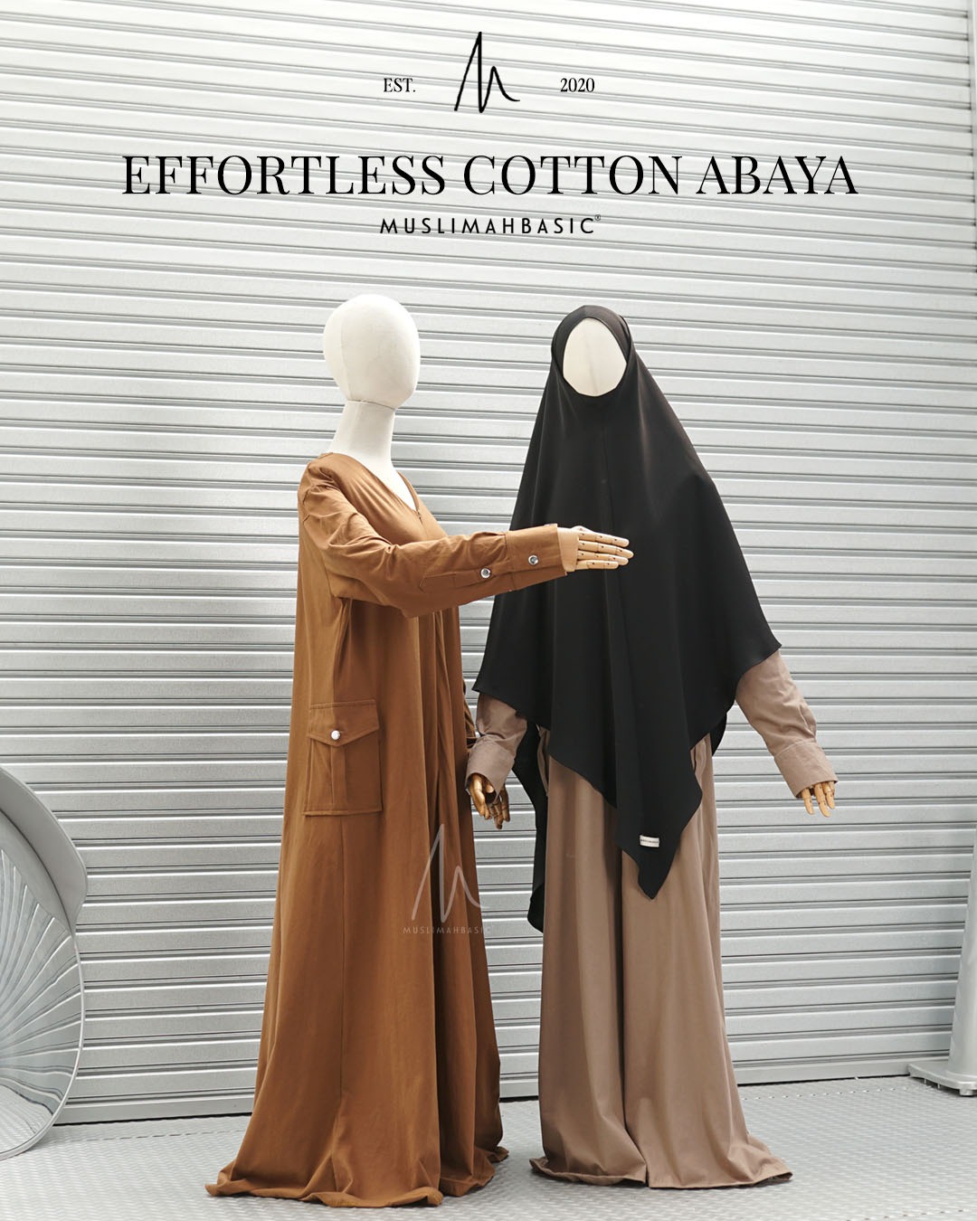 Effortless Cotton Abaya 