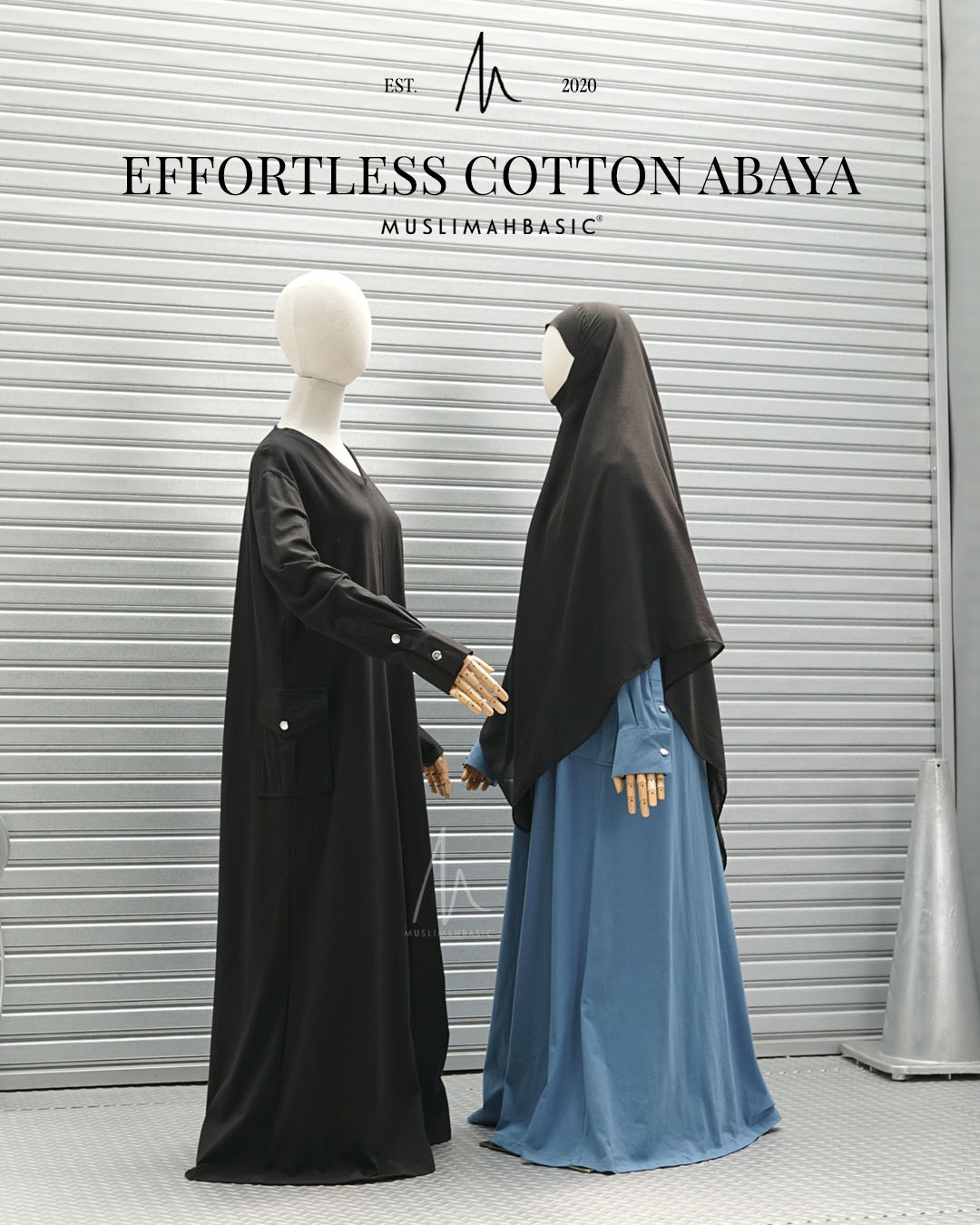 Effortless Cotton Abaya 
