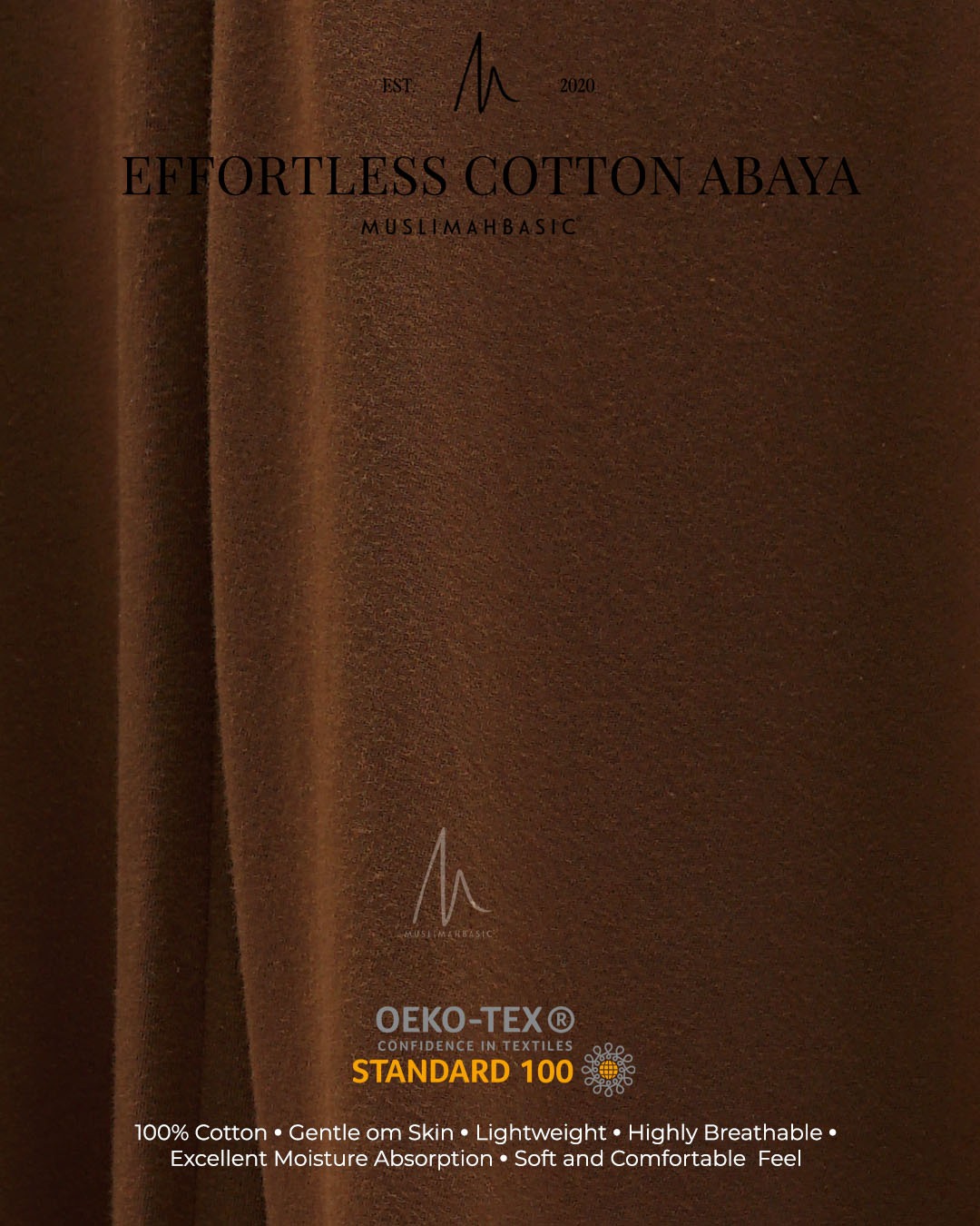 Effortless Cotton Abaya 