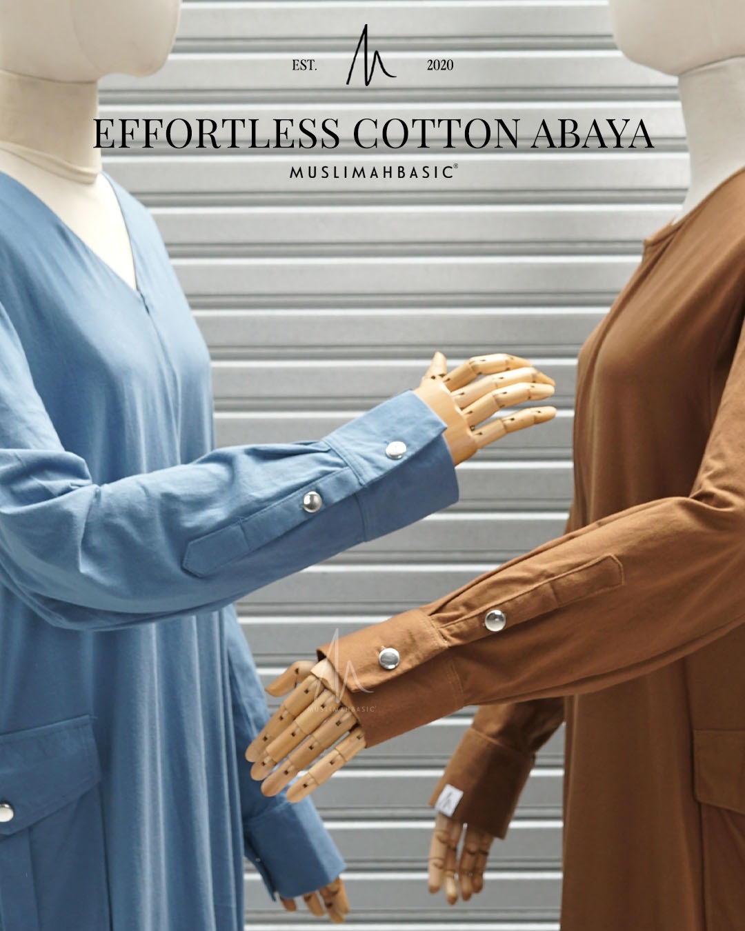 Effortless Cotton Abaya 