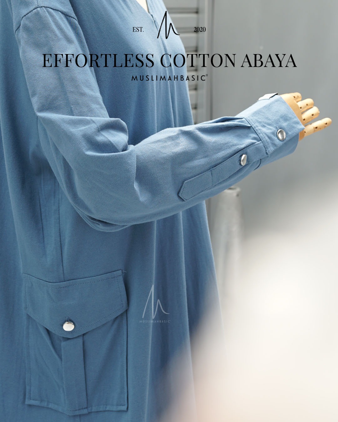Effortless Cotton Abaya 