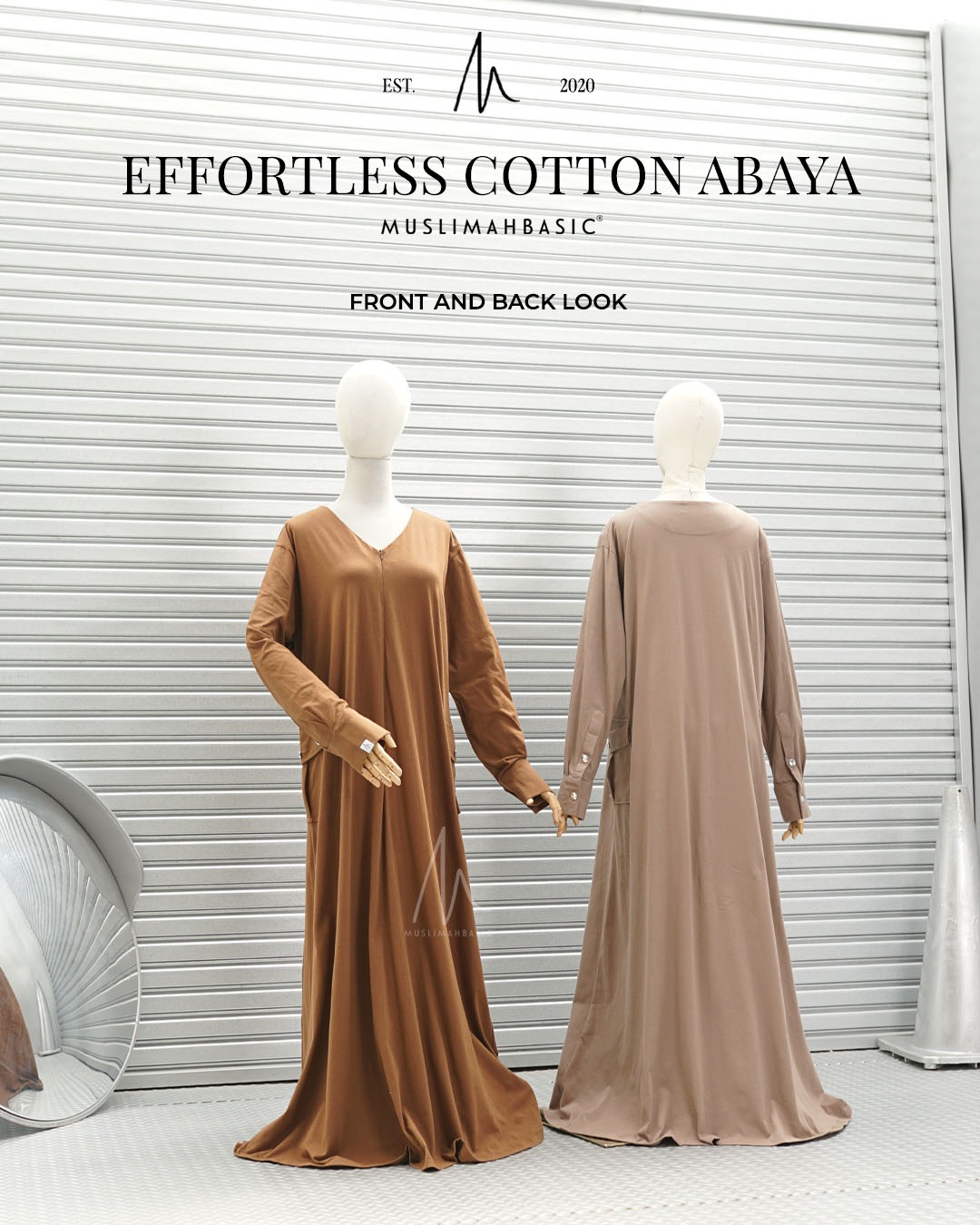 Effortless Cotton Abaya 