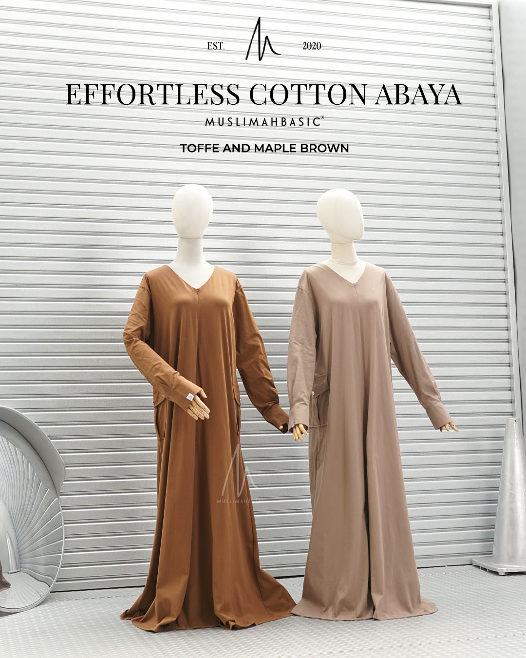 Effortless Cotton Abaya 