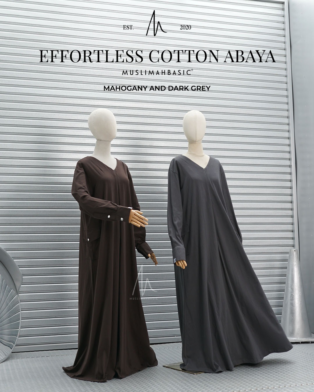 Effortless Cotton Abaya 