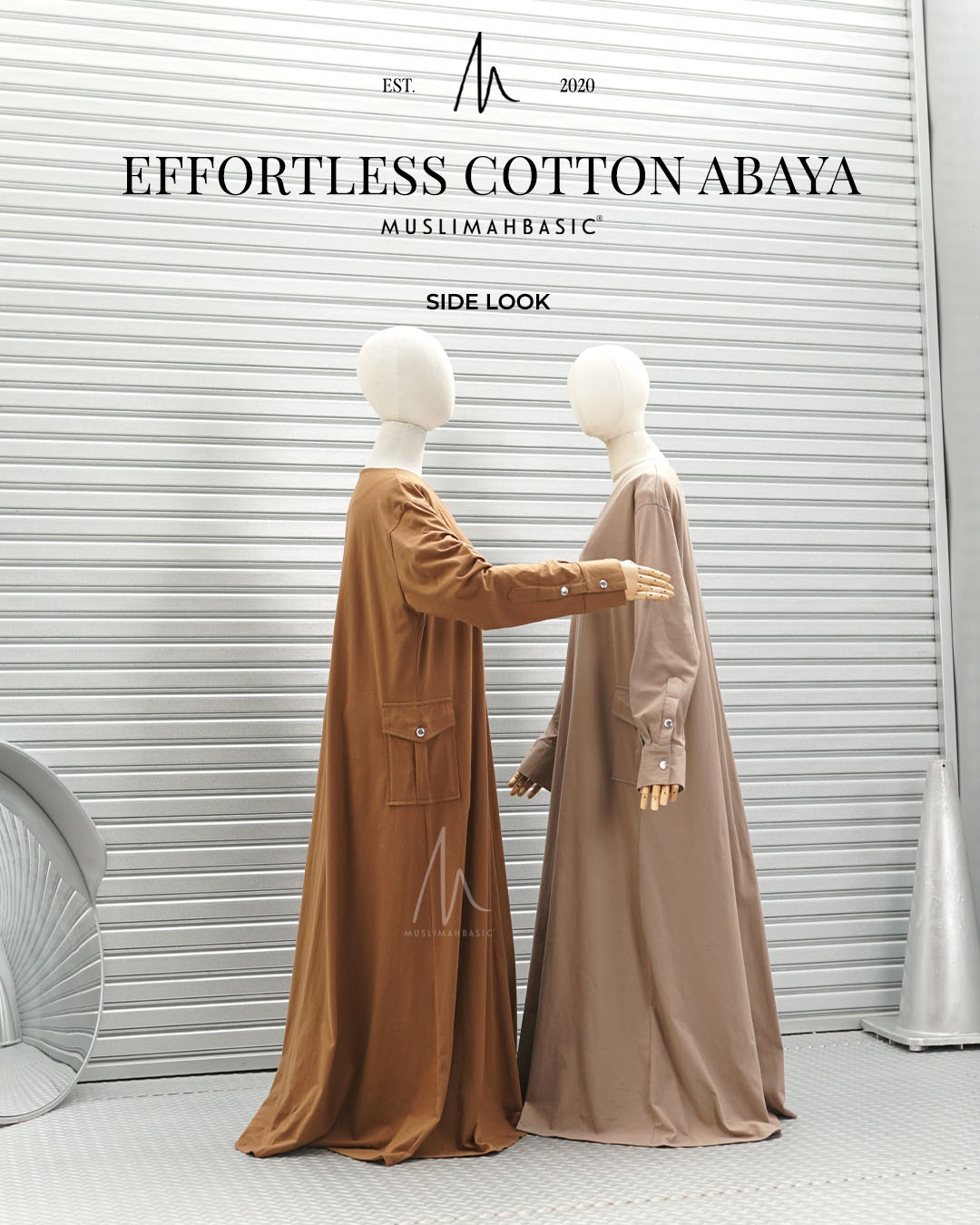 Effortless Cotton Abaya 