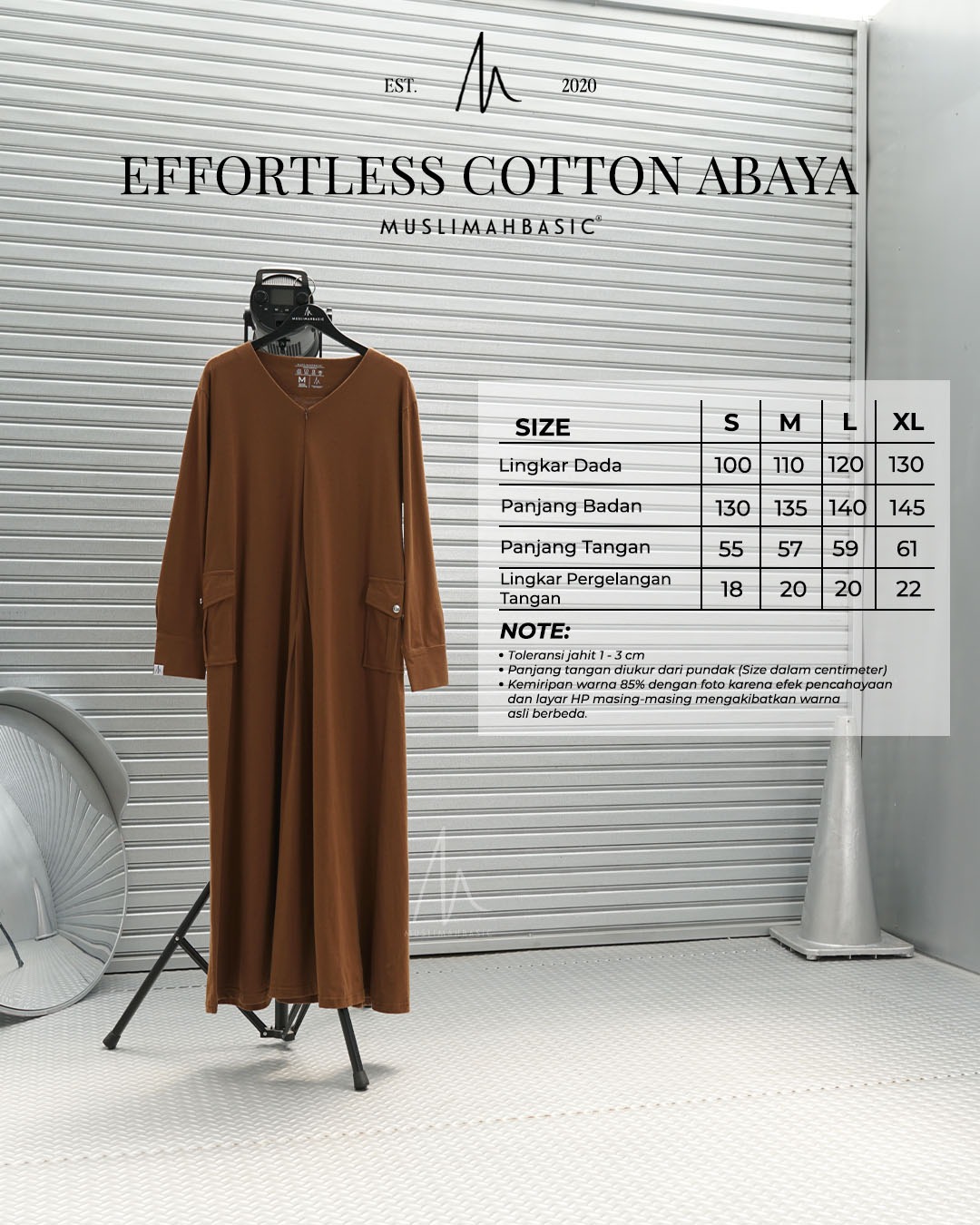 Effortless Cotton Abaya 