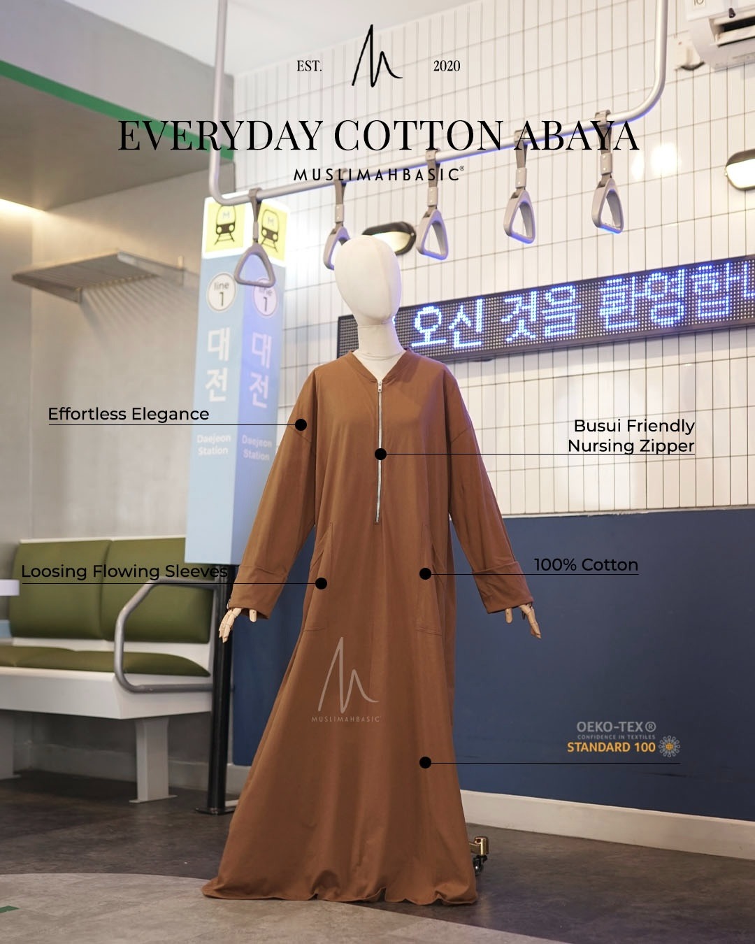 Everyday Cotton Abaya