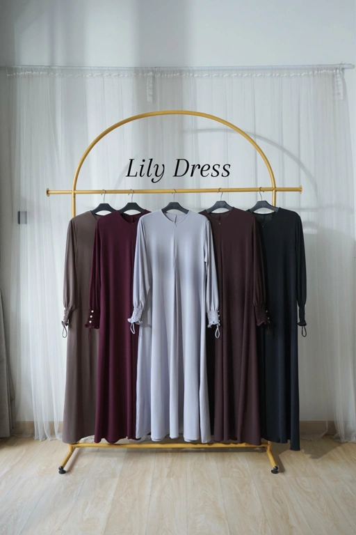 Image of Lily Dress Muslimah Warehouse
