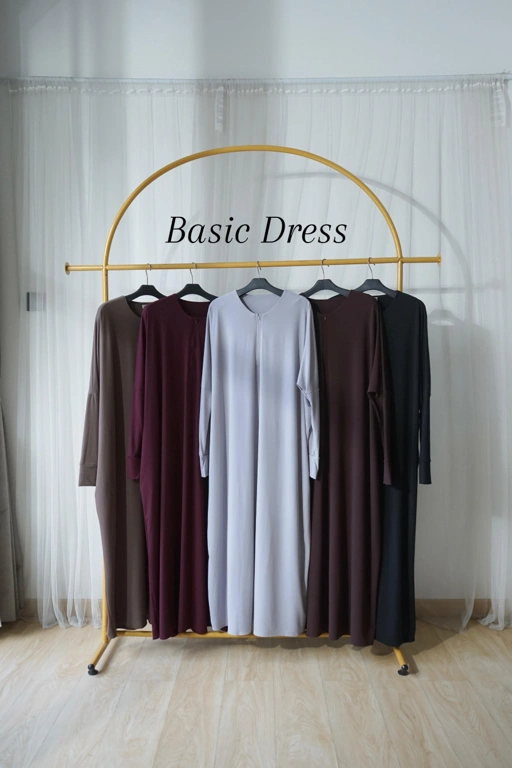 Image of Basic Dress Muslimah Warehouse