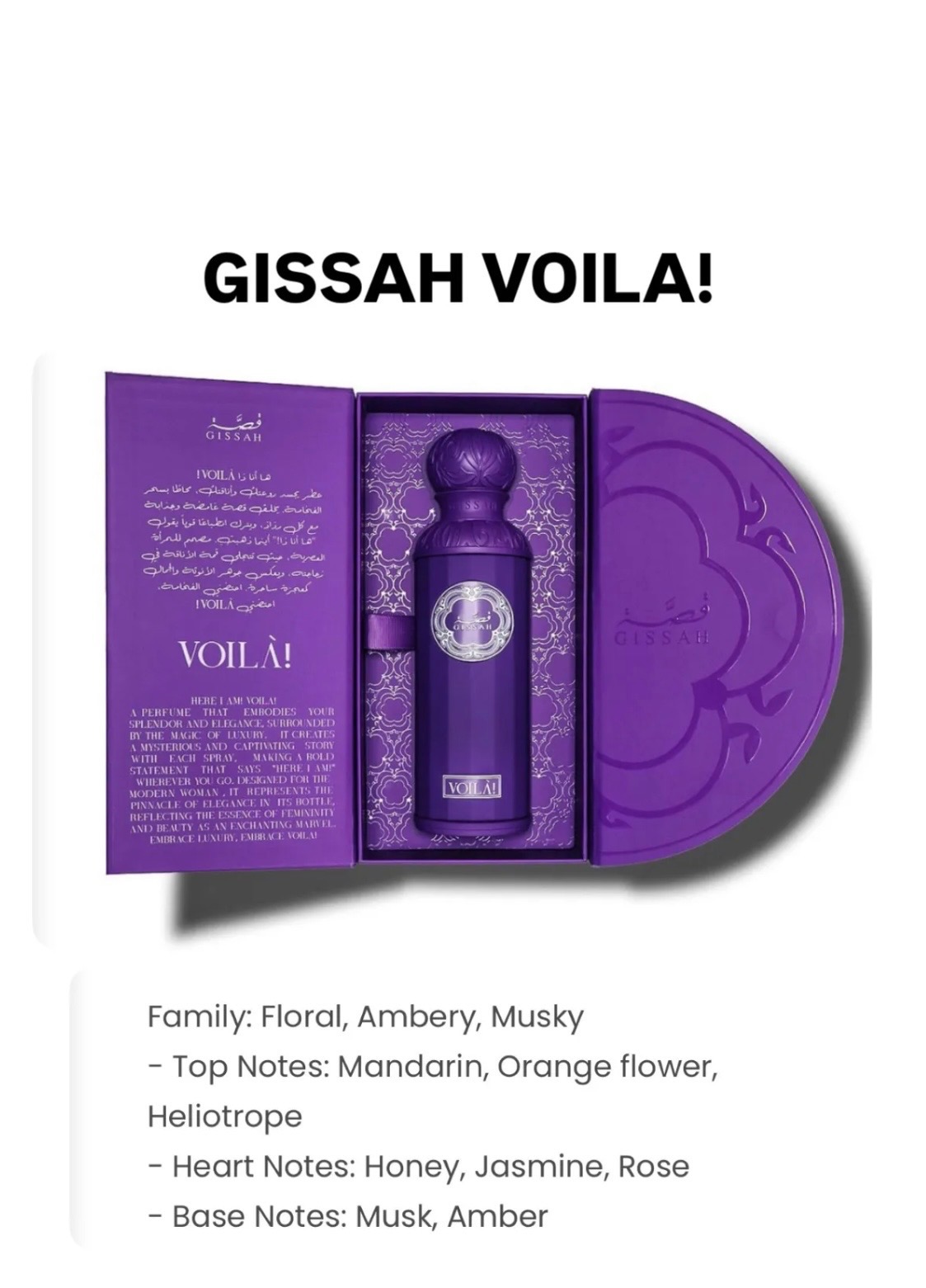 Gissah Parfume 50 ml & 200 ml ORIGINAL