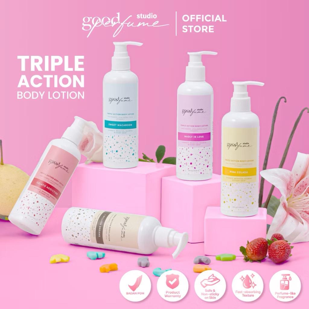 Good Perfume Studio Triple Action Body Lotion